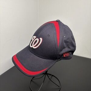 Washington Nationals Baseball Hat New Era MLB Adjustable Cap Navy‎ Blue Red